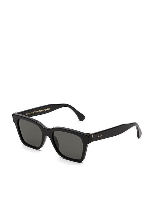 Retrosuperfuture America Sunglasses with C2N Plastic Frame and Gray Lens