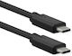 Roline USB 3.2 Video Cable USB-C male - USB-C PD Μαύρο 1m 11.02.9071-10