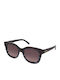 Missoni Women's Sunglasses with Multicolour Plastic Frame and Purple Gradient Lens