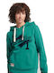 Women's Sweatshirt Hooded Green