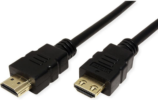 Value HDMI 2.0 Кабел HDMI мъжки - HDMI мъжки 7.5м Черен