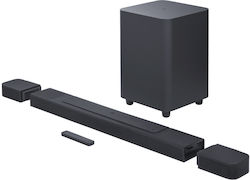 JBL Bar 1000 Soundbar 880W 7.1.4 with Wireless Subwoofer and Remote Control Black