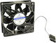 Inter-Tech DFG12038B12DN Case Fan (5500rpm) Χωρίς Led Φωτισμό και Σύνδεση 4-Pin Molex