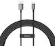Baseus Superior USB 2.0 Cable USB-C male - USB-A 65W Black 2m (CAYS001001)
