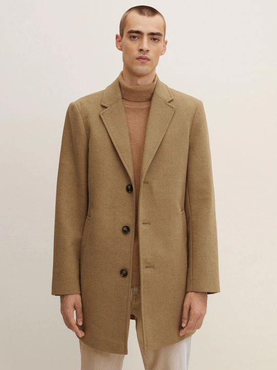 Men's Coat Honey Camel Beige