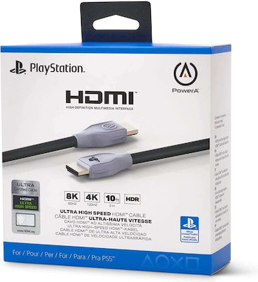 PowerA HDMI 2.1 Cablu HDMI de sex masculin - HDMI de sex masculin 3m Negru