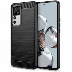 Tech-Protect Carbon Umschlag Rückseite Silikon Schwarz (Xiaomi 12 Lite) 4651000