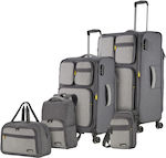Travelite Nomad Set of Suitcases Gray Set 5pcs