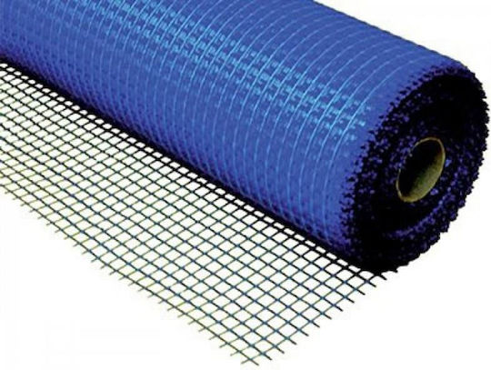 ΠΛE-100-MΠΛ Balkonnetz Blau 1x50m