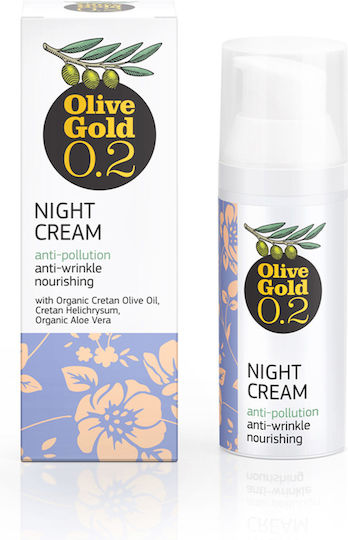 Olivaloe Olive Gold 0.2 Cream Face Night with Aloe Vera 50ml