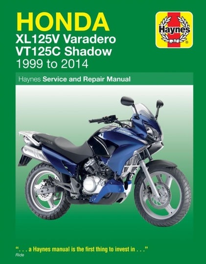 Honda XL125V Varadero & VT125C Shadow, 1999 to 2014