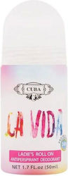 Cuba La Vida 24h Roll-On 50ml Cuba La Vida 24h Roll-On 50ml
