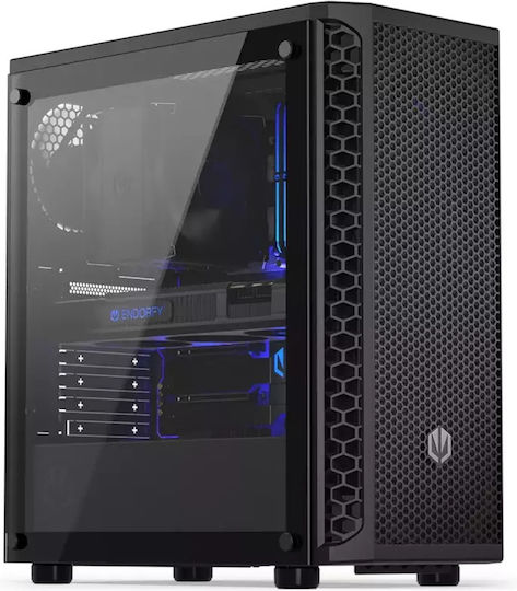 Endorfy Signum 300 Air Gaming Midi Tower Computer Case with Side Window Black
