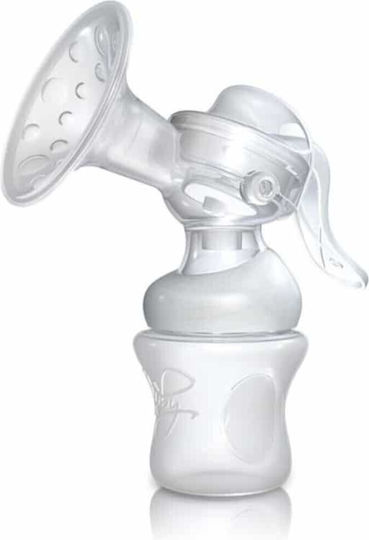 Nuby Pompa de sân simplă manuală Comfort Transparent