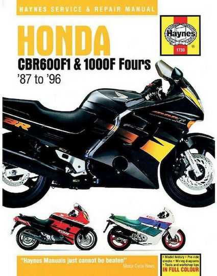 Honda CBR600F1, 87' to 96'