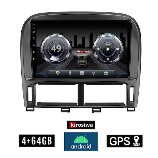 Kirosiwa Ηχοσύστημα Αυτοκινήτου για Jaguar XF Lexus LS LS 430 / XF 430 2000-2006 (Bluetooth/USB/WiFi/GPS) με Οθόνη Αφής 9"