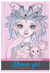 Antistress painting block Dream Girl Pink