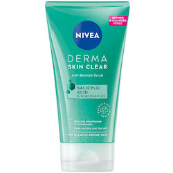 Nivea Derma Skin Clear Scrub Προσώπου 150ml
