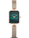 Bering Time Ladies Classic Γυναικείο Ρολόι 20mm Μπαταρίας Χρυσό
