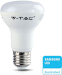 V-TAC LED Lampen für Fassung E27 und Form R63 Naturweiß 806lm 1Stück