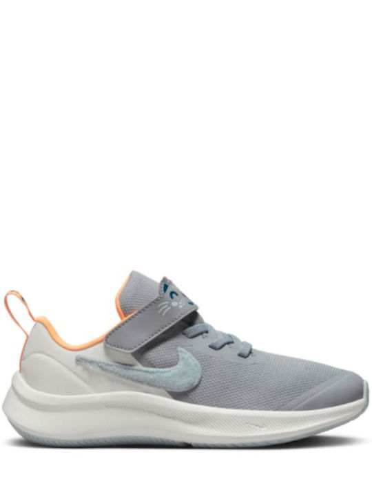Star Runner Star Runner 3 Kids Sports Shoes Running with Hoop & Loop Closure Gray