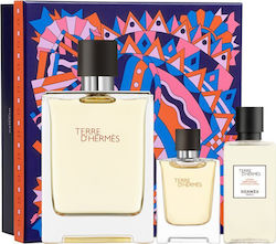 Hermes Terre D'Hermes Set de parfumuri pentru bărbați cu Eau de Toilette 3buc