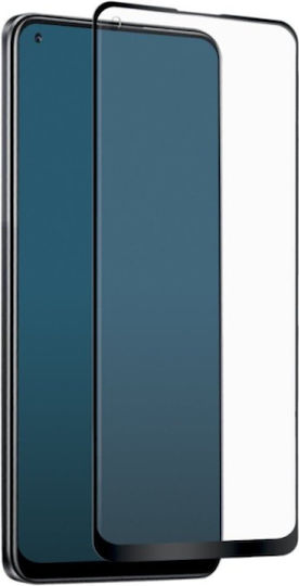 SBS Full Face Tempered Glass Μαύρο (OnePlus 8)