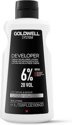 Goldwell System 6% Γαλάκτωμα Ενεργοποίησης Χρώματος 20Vol 1000ml