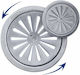 Viospiral Σχάρες Ασφαλείας Inox Gestell Boden mit Durchmesser 120mm