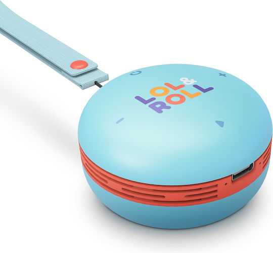 Energy Sistem Lol&Roll Bluetooth Speaker 5W with Battery Life up to 3 hours Blue