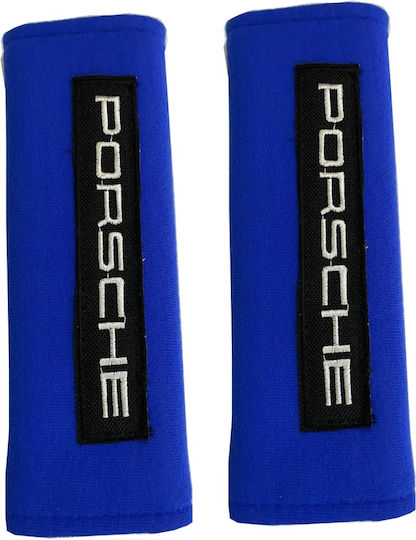 Race Axion Autositzgurt-Pads Porsche Blau 2Stück