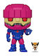 Funko Pop! Marvel: X-Men - Sentinel с Wolverine & Chase Джъмбосайзд Комплект от 2 1054 Supersized 10"​ (25cm) & Blacklight Special Edition