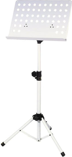 Gewa Notenständer Orchester Höhe 67-120cm Weiß