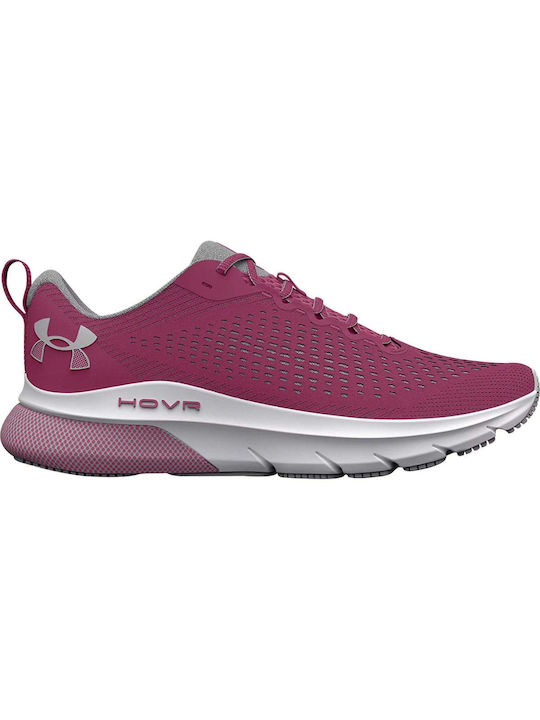 Under Armour HOVR Turbulence Γυναικεία Αθλητικά Παπούτσια Running Pace Pink / White / Halo Gray