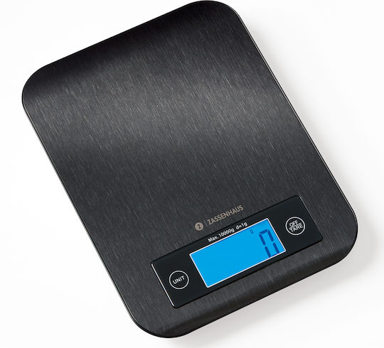 Zassenhaus Pure Ψηφιακή Ζυγαριά Κουζίνας έως 10kg Ανθρακί
