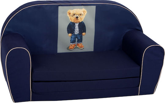 Παιδικό Καναπεδάκι Teddy Μπλε 42x78x35εκ.