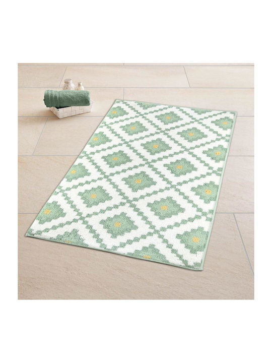 Kleine Wolke Badematte Synthetisch,Polyester/Cotton/Leather Platz Alhambra 9174685360 Grün 60x100cm