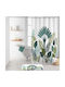 L-C Panazio Shower Curtain 180x200cm Green