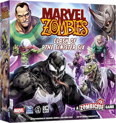 Cool Mini Or Not Spiel-Erweiterung Marvel Zombies: A Zombicide Game – Clash of the Sinister Six für 1-6 Spieler 14+ Jahre