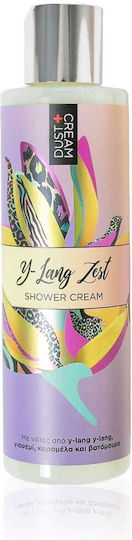 Dust+Cream Y-lang Zest Κρεμώδες Αφρόλουτρο & Άρωμα Τροπικά Φρούτα 200ml