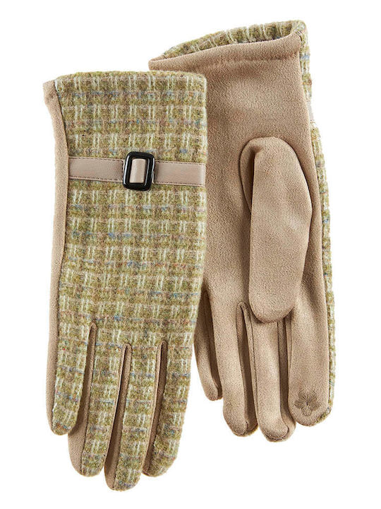 Verde Beige Handschuhe