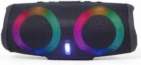 Gembird SPK-BT-LED-02 Bluetooth Speaker 5W with Battery Life up to 4 hours Black