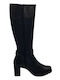 Anatomic Leather Women's Boots with Zipper Leury5 Black LEURY5