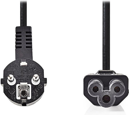 Nedis Schuko - IEC C5 Cable 2m Μαύρο CEGT10100BK20