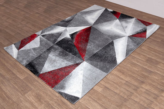 Viopros Ρότερνταμ Χαλί Ορθογώνιο Γκρι 133x190cm