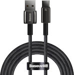 Baseus Tungsten Gold USB 2.0 Cable USB-C male - USB-A male 100W Gold 2m (CAWJ000101)