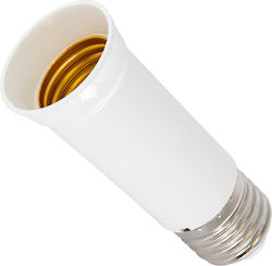 GloboStar Socket Extension for E27 White 78981