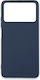 Senso Liquid Umschlag Rückseite Silikon Blau (P...