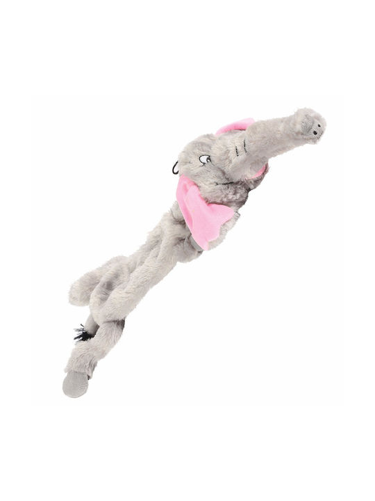 Happypet Wild Crinkler Elephant Cuddly Dog Toy 60cm Gray
