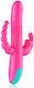Dream Love Happy Loky Donald Vibrator G-Punkt mit Fernsteuerung dreifache Stimulation 24,5cm Fuchsien